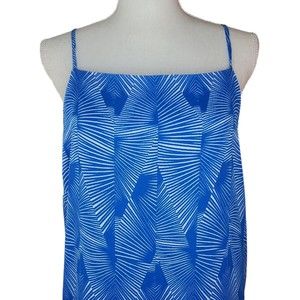 VINCE CAMUTO Maxi Dress Women's XL Summer Splash Blue Pull On New with Tags